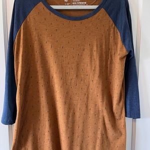 Tentree 3/4 shirt X/L